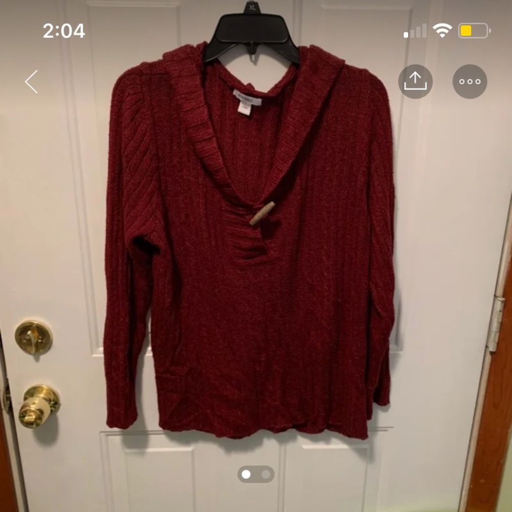 Red dressbarn 2XL sweater